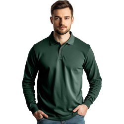 Classic Long sleeve Plain Polo Shirts - Stars & Stripes